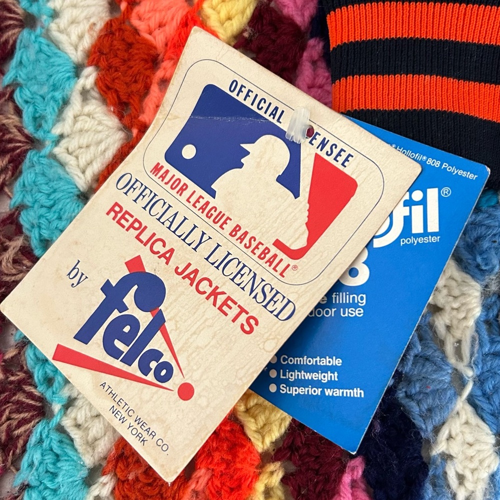 Vintage 70s Deadstock Baltimore Orioles Union Made Felco MLB Replica Jac… - Picture 2 of 12